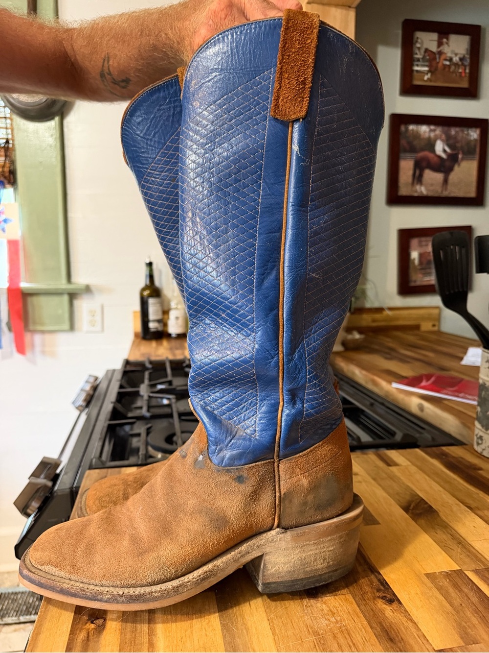 Olathe Boot Co. Stovetop Cowboy Boot